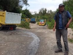 Aktivitas Tambang Pasir Diduga Ilegal di DAS Sigeaom Masih Bebas Beroperasi. Warga Disekitar Lokasi Menuding Polres Taput Tidak Serius Melakukan Penindakan