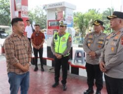 Kapolres Batu Bara Pimpin Pengecekan Jalan Rusak dan Stok BBM Jelang Operasi Ketupat Toba 2026