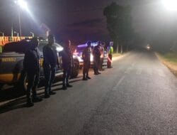 Polres Batu Bara Laksanakan Giat Patroli Gabungan Subuh Roda 4 Antisipasi Begal, Balap Liar, 3C, Perjudian dan Prostitusi