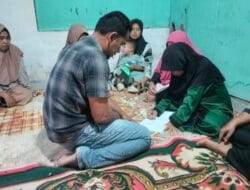 Polsek Medang Deras Kunjungi Keluarga Korban Tenggelam dan Berikan Bantuan Sebagai Bentuk Kepedulian