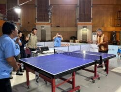 Wabup Taput Buka Turnamen Tenis Meja Rektor IAKN Tarutung Cup, Dorong Pembinaan Karakter Generasi Muda