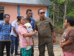 Akselerasi Pemulihan Pascabencana: Bupati Taput Tinjau Huntara Sibalanga dan Siapkan Lahan Huntap di Pagaran Lambung I
