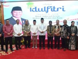Perkuat Sinergi Antardaerah di Hari Raya Idulfitri 1447 H, Bupati Humbahas Hadiri Open House Gubsu