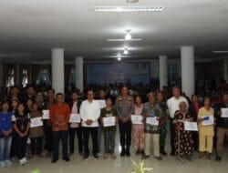 Bupati Taput Kembali Salurkan Bantuan Kemensos RI Senilai Rp2,9 Miliar bagi Korban Bencana Hidrometeorologi