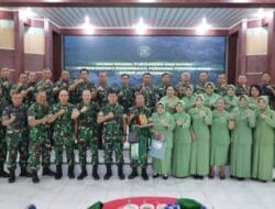 Acara Wisuda Purnawira dan Korps Raport Penerima Personel Perwira Baru Kodim 0208/Asahan