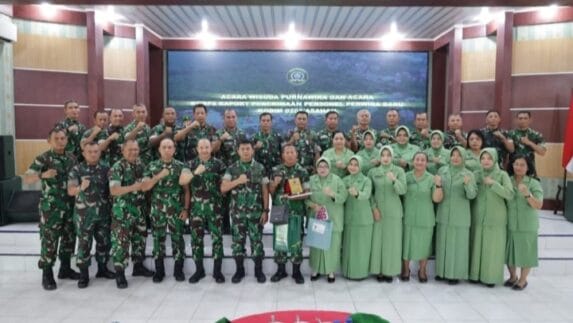 Acara Wisuda Purnawira dan Korps Raport Penerima Personel Perwira Baru Kodim 0208/Asahan