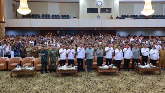 Hadiri Rakornas Kementan. Bupati Tapanuli Utara Usulkan Penguatan Irigasi