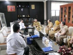 Wali Kota Mahyaruddin Terima Audiensi PT Taspen
