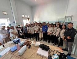Bupati Humbahas Hadiri Sosialisasi dan Kick Off Vaksinasi MR Bagi Tenaga Medis dan Tenaga Kesehatan di RSUD Doloksanggul