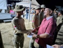 Begini Pujian Bupati Armia Fahmi kepada Praja IPDN saat Malam Perpisahan