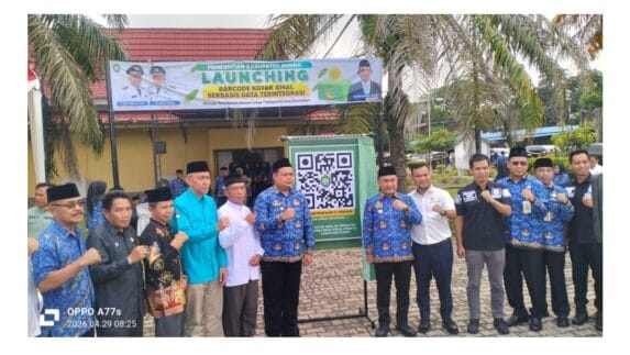 Cegah Kajahatan, Pemkab Bungo Resmikan Kotak Amal Berbasis Barcode Digital