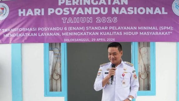 Bupati Humbang Hasundutan Hadiri Perayaan Hari Posyandu 2026, Tekankan Semangat Gotong Royong dan Kepedulian Sosial