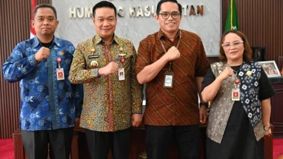 Bupati Humbahas Terima Kunjungan KPPN Balige