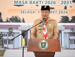 Bupati Humbang Hasundutan Melantik Pengurus Kwarcab dan LPK Kwarcab Gerakan Pramuka periode 2026 – 2031.Bupati Dilantik Sebagai Ketua Mabicab