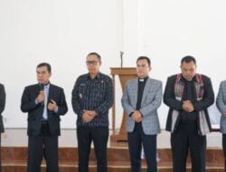 Bupati Tapanuli Utara Tekankan Sinergitas Pemerintah dan Gereja Dalam Pembangunan SDM