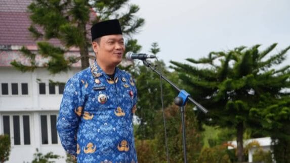 Upacara HKN di Humbahas, Bupati Ingatkan ASN Berikan Pelayanan Prima
