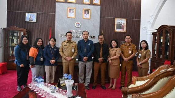 Bupati Humbahas Menerima Audiensi Kepala BPS, Dukung Pelaksanaan Sensus Ekonomi 2026