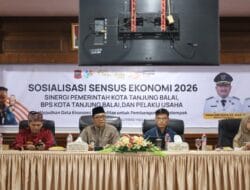 Pemko Bersama BPS Tanjungbalai Sukseskan Sensus Ekonomi 2026