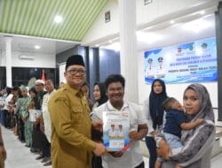 Wakil Wali Kota Tanjungbalai Hadiri Penyerahan Produk Hukum Akta Nikah dan Dokumen Kependudukan Bagi Masyarakat Kurang Mampu