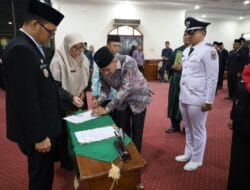 Wakil Wali Kota Fadly Abdina Lantik Pejabat Administrator dan Pengawas