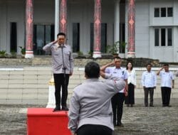 Bupati Humbang Hasundutan Pimpin Apel Gabungan Camat dan Kepala Desa se-Kabupaten Humbang Hasundutan