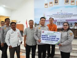 Bupati Humbang Hasundutan Hadiri Kegiatan Monitoring dan Evaluasi Jamsos Ketenagakerjaan dan Pembinaan Penyelenggaraan Pemdes
