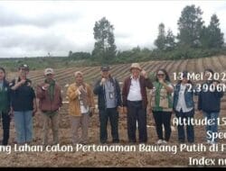 Pemkab Humbahas dan Kementan RI Persiapkan Lokasi Demplot Bawang Putih di Desa Ria-Ria