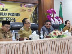 Plh Wali Kota Fadly Abdina Buka Sosialisasi Implementasi Peraturan Presiden Nomor 46 Tahun 2025