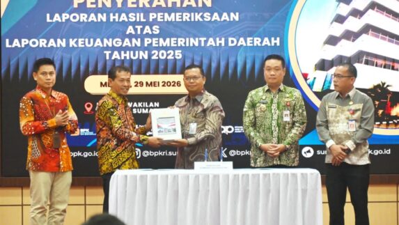 Kembali Menoreh Prestasi, Bupati Humbahas Terima Predikat Opini WTP Lengkaplah 10 X Bertutut-turut Dari BPK RI Perwakilan Sumut