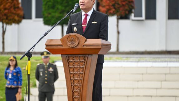 Bupati Humbahas Bertindak Sebagai Inspektur Upacara Hari Lahir Pancasila Tahun 2026