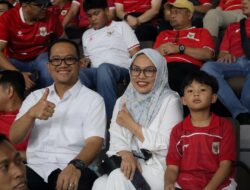 Plh Wali Kota Fadly Abdina Beri Dukungan Timnas U-19 Indonesia Kalahkan Myanmar 3-0