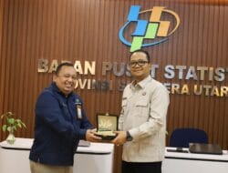 Plh Wali Kota Tanjungbalai Kunker Ke BPS Sumut