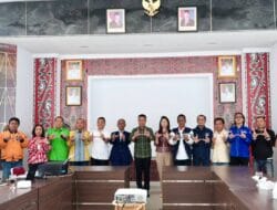 Bupati Humbahas Buka Sosialisasi Penguatan Kelembagaan dan Penatausahaan Pengelolaan Keuangan Partai Politik