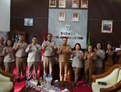 Kepala BPN Kunjungan Silahturahmi Kepada Bupati Humbahas