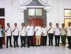 Pemkab Tapanuli Utara bersama Pemkab Toba Bahas Dukungan Sukseskan Rakernas MPK Indonesia 2026
