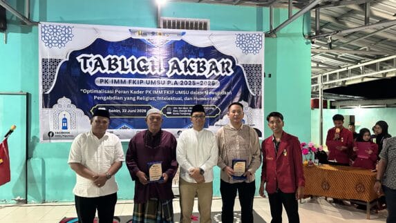 Wakil Wali Kota Fadly Abdina Hadiri Tabligh Akbar dan Bhakti Sosial PK IMM FKIP UMSU