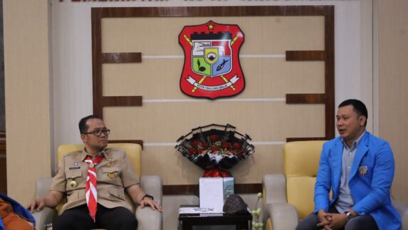 Wakil Wali Kota Fadly Abdina Terima Audiensi DPD KNPI