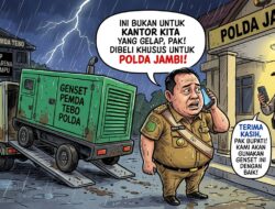 Di Tengah Efisiensi Pemda Tebo Malah Belikan Polda Jambi Genset Seharga Setengah Milyar