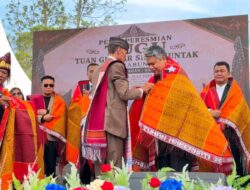 Wakil Bupati Taput Sambut Kedatangan Kasum TNI Letjen TNI Richard Tampubolon Bandara Silangit Taput