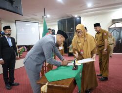 Wali Kota Mahyaruddin Lantik 16 Pejabat, Tegaskan Fokus Peningkatan Kinerja