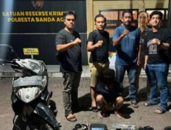 Bongkar Rumah Warga. Warga Aceh Selatan Diamankan Polresta Banda Aceh