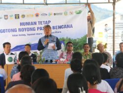 ‎Wujudkan Kawasan Hunian Layak, Pemkab Taput Undi dan Serahkan Bantuan Huntap Tahap II di Dolok Nauli‎