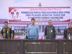 Bupati Humbahas Buka Pembekalan PPKD, Tegaskan Tidak Boleh Memihak Salah Satu Calon