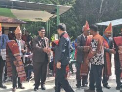 Pemerintah Kabupaten Tapanuli Utara Diwakili Sekretaris Daerah Drs.Henry M.M.Sitompul.M.Si.Menghadiri Perayaan Pesta Gotilon Gereja HKBP Pangaran