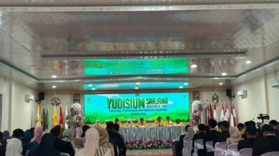 Wakil Wali Kota Tanjungbalai Hadiri Acara Yudisium XXXVI Fakultas Pertanian UNA.