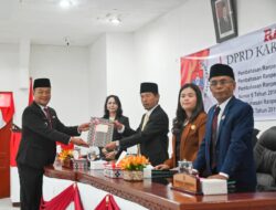 Bupati dan Wakil Bupati Humbahas Sampaikan Nota Jawaban Atas 4 Ranperda