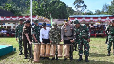 Bupati Humbahas Resmi Buka TMMD ke-129 Tahun 2026, Percepat Pembangunan Jalan Sijarango–Pusuk II