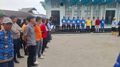 DPC Partai Demokrat dan Pemko Tanjungbalai Gelar Gotong Royong