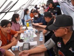 Senam Massal dan Cek Kesehatan Gratis Meriahkan HUT ke-23 Kabupaten Humbang Hasundutan