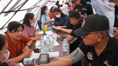 Senam Massal dan Cek Kesehatan Gratis Meriahkan HUT ke-23 Kabupaten Humbang Hasundutan